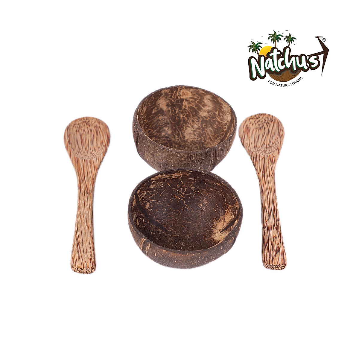 Matte Bowl 150ml with Spoon (Set of 2 Each)