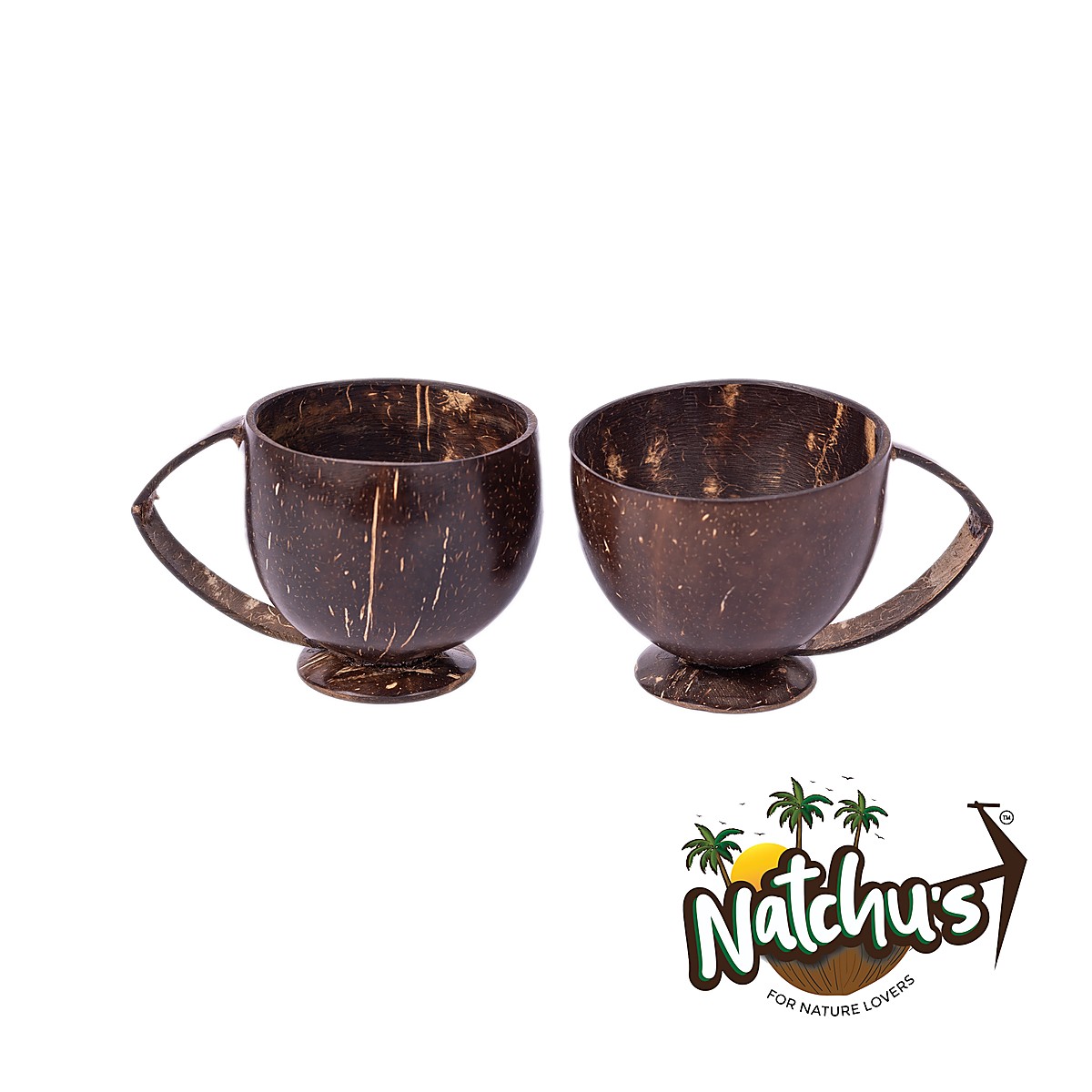 Tea Cup with Shell Handle 200ml (Set of 2)