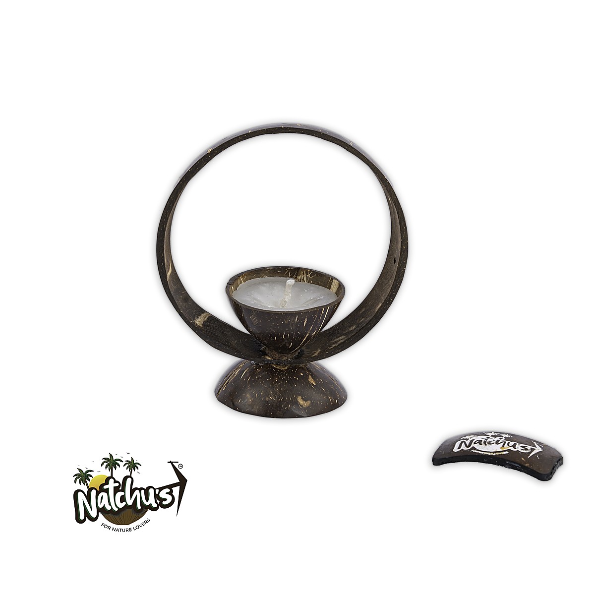 Glossy Candle with Handle 150ml (Set of 1)